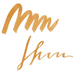 Ferris Wheel Press Fountain Pen Ink - Russet Typecase, swatch