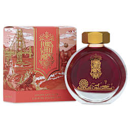 Ferris Wheel Press Fountain Pen Ink - Golden Gate Glow, 38 ml, bottle and packaging