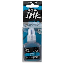 Brea Reese Neon Alcohol Ink - Neon Blue, 20 ml (in package)