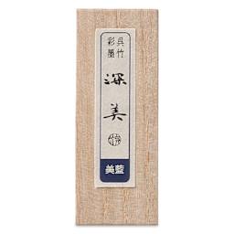 Kuretake Zig Saiboku Shimbi Colored Sumi Ink Stick - Deep Indigo (front of package)
