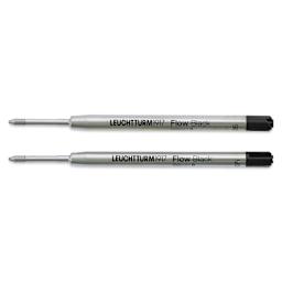 Leuchtturm1917 Drehgriffel Ballpoint Refills - Black, Pkg of 2