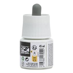 Pebeo Colorex Inks - White, 45 ml, back of bottle