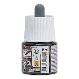 Pebeo Colorex Inks - Trichromatic Black, 45 ml, back of bottle