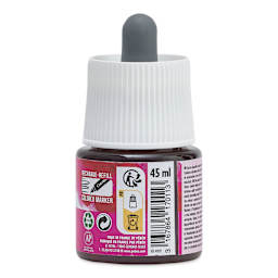 Pebeo Colorex Inks - Magenta, 45 ml, back of bottle