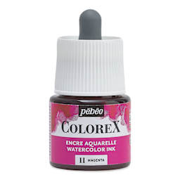 Pebeo Colorex Inks - Magenta, 45 ml, front of bottle