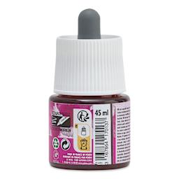 Pebeo Colorex Inks - Carmine, 45 ml, back of bottle