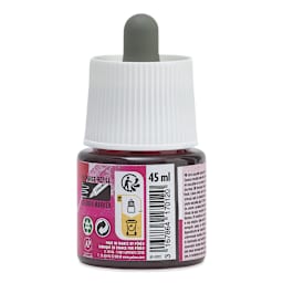 Pebeo Colorex Inks - Pink Madder, 45 ml, back of bottle