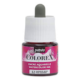 Pebeo Colorex Inks - Pink Madder, 45 ml, front of bottle