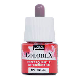 Pebeo Colorex Inks - Turkish Red, 45 ml, front of bottle
