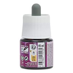 Pebeo Colorex Inks - Wine Red, 45 ml, back of bottle