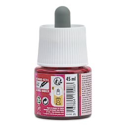 Pebeo Colorex Inks - Cyclamen, 45 ml, back of bottle