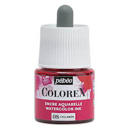 Pebeo Colorex Inks - Cyclamen, 45 ml, front of bottle