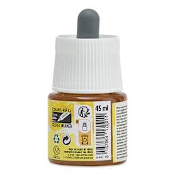 Pebeo Colorex Inks - Lemon Yellow, 45 ml, back of bottle