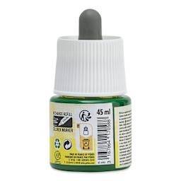 Pebeo Colorex Inks - Fluorescent Yellow, 45 ml, back of bottle