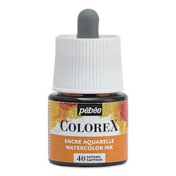 Pebeo Colorex Inks - Saffron, 45 ml, front of bottle