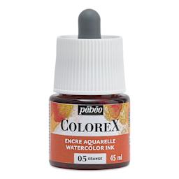 Pebeo Colorex Inks - Orange, 45 ml, front of bottle