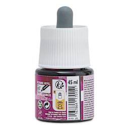 Pebeo Colorex Inks - Plum, 45 ml, back of bottle