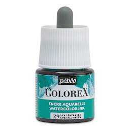 Pebeo Colorex Inks - Emerald Green, 45 ml