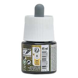 Pebeo Colorex Inks - Olive Green, 45 ml, back of bottle