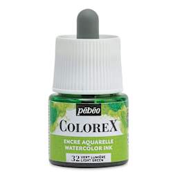 Pebeo Colorex Inks - Light Green, 45 ml, front of bottle
