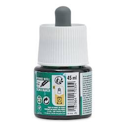 Pebeo Colorex Inks - Forest Green, 45 ml, back of bottle