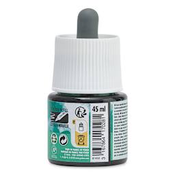 Pebeo Colorex Inks - Jade, 45 ml, back of bottle