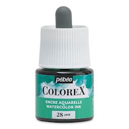 Pebeo Colorex Inks - Jade, 45 ml, front of bottle
