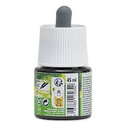 Pebeo Colorex Inks - Spring Green, 45 ml, back of bottle