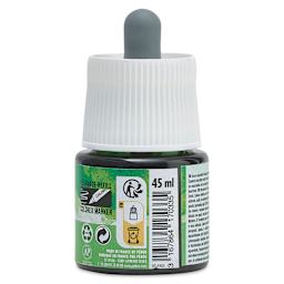 Pebeo Colorex Inks - Oriental Green, 45 ml, back of bottle