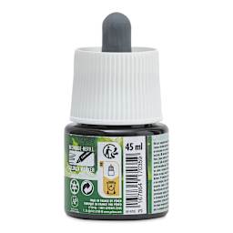 Pebeo Colorex Inks - Moss Green, 45 ml, back of bottle