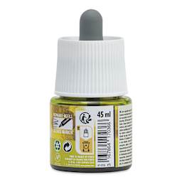 Pebeo Colorex Inks - Chartreuse, 45 ml, back of bottle