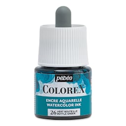 Pebeo Colorex Inks - Bottle Green, 45 ml