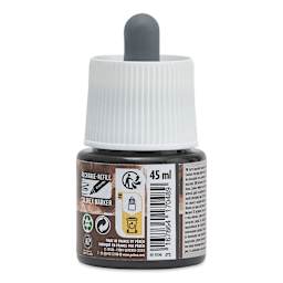 Pebeo Colorex Inks - Sepia, 45 ml, back of bottle