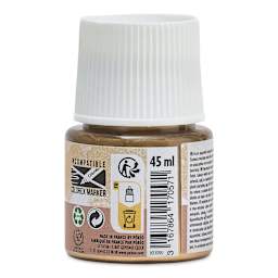 Pebeo Colorex Inks - Pale Gold, 45 ml, back of bottle