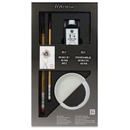 Yasutomo Bokuju Sumi Set, front of the packaging