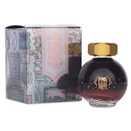 Ferris Wheel Press Ferritales Fountain Pen Ink - Adventurine, 20 ml, bottle and packaging