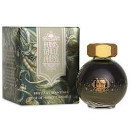 Ferris Wheel Press Ferritales Fountain Pen Ink - Brilliant Beanstalk, 20 ml, bottle and packaging