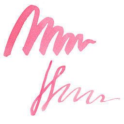 Ferris Wheel Press Ferritales Fountain Pen Ink - Radiant Rosewing, swatch