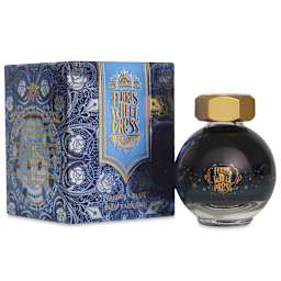 Ferris Wheel Press Ferritales Fountain Pen Ink - Valiant Blue, 20 ml, bottle and packaging