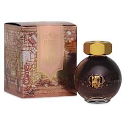 Ferris Wheel Press Ferritales Fountain Pen Ink - Oinking Embers, 20 ml, bottle and packaging