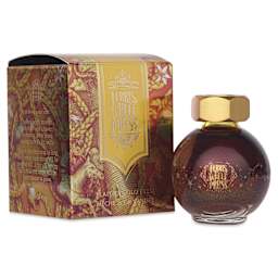 Ferris Wheel Press Ferritales Fountain Pen Ink - Plaited Gold Tress, 20 ml, bottle and packaging