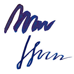 Ferris Wheel Press Ferritales Fountain Pen Ink - Tumbling Time Blue, swatch