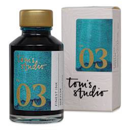 Tom's Studio Fountain Pen Ink - 50 ml, Neptune, with packaging