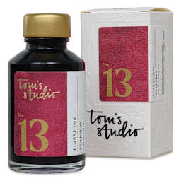 Tom's Studio Fountain Pen Ink - 50 ml, Mulberry, with packaging