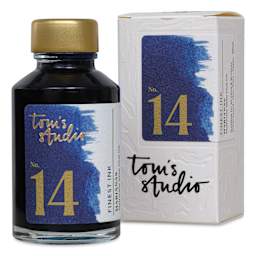 Tom's Studio Fountain Pen Ink - 50 ml, Marianas, with packaging