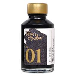 Tom's Studio Fountain Pen Ink - 50 ml, Deep Black