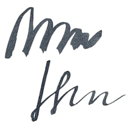 Tom's Studio Fountain Pen Ink - 50 ml, Dove Grey, swatch