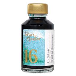 Tom's Studio Fountain Pen Ink - 50 ml, Sunny Teal