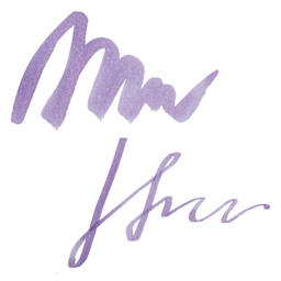 Tom's Studio Fountain Pen Ink - Lavender, swatch