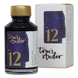 Tom's Studio Fountain Pen Ink - 50 ml, Juniper, with packaging